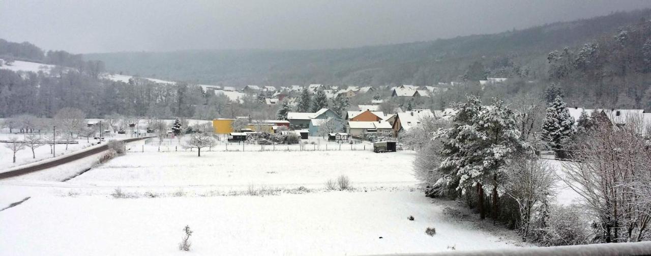 فندق Hafenlohrفي  Landgasthof Zum Hirschen المظهر الخارجي الصورة